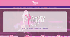 Desktop Screenshot of nastialiukincup.com