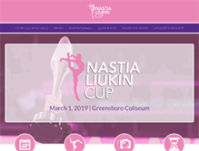 Tablet Screenshot of nastialiukincup.com